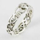 Silver Ring Claddagh Celtic