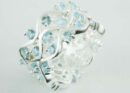 Ring Silver 3 Row CZ Small