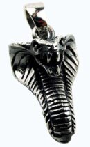 Pendant Silver Cobra