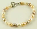 Bracelet Freshwater Pearls Multi Colour