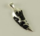 Pendant Silver Horn 29mm