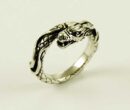 Ring Silver Dragon Body