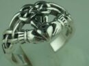 Ring Silver Celtic Claddagh