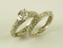 Ring Silver Double Ring Set