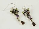 Earring Silver Mixed Tear