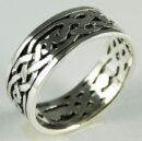 Ring Silver Band Celtic Knot