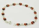 Bracelet Ladybug Enamel  L20cm