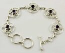 Bracelet Silver Pentagram