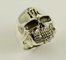Ring Silver Skull 14 Symbol