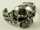 Bangle Skull Face With Bones