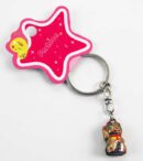 Keyring Cat Waving  2pcs