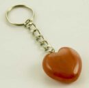 Keyring Heart Cherry Quartz