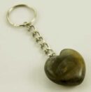 Keyring Heart Flourite