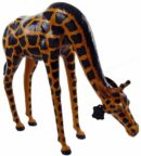 Giraffe Leather Head Up