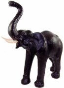 Elephant Indian Leather H20 Inch