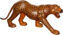 Leopard Leather 30 Inch
