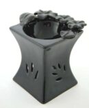 Oil Burner Black Roman Style
