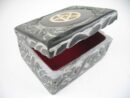 Box Soapstone Pentagram Black 3x4 Inch