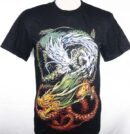 T-Shirt Large Two Dragons