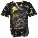 T-Shirt Large Skeleton Biker