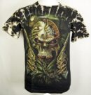 T-Shirt Large Skeleton Rivets
