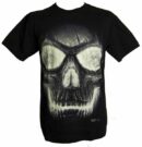 T-Shirt Large Glowing Skull