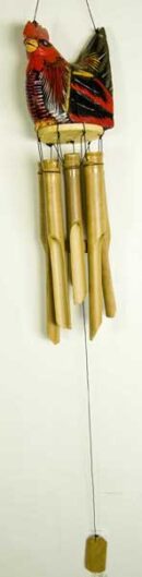 Wind Chime Bamboo Cockrel