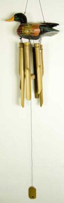 Wind Chime Bamboo Duck
