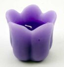 Candle Tulip Light Purple H8cm