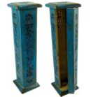 Incense Holder Tower Blue