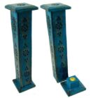 Incense Holder Tower Blue