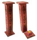 Incense Holder Tower Pink