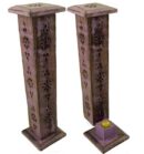 Incense Holder Tower Purple