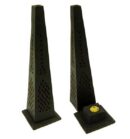 Incense Holder Tower Black
