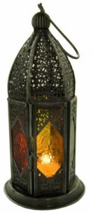 Lantern Metal Black Dome