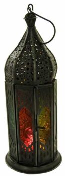 Lantern Metal Black Dome