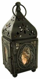 Lantern Metal Black Temple