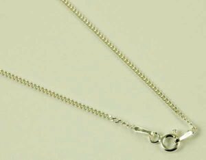 Silver Chain Singapore Curb 20 Inch