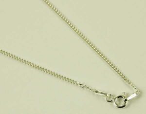 Silver Chain Singapore Curb 24 Inch