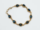 Gold PL Bracelet Labradorite