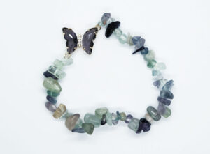 Bracelet.Ch Butterfly Fluorite