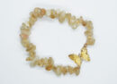 Bracelet.Ch Butterfly Citrine
