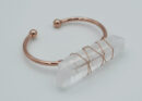 Bangle Rose Gold Rough Point