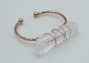 Bangle Rose Gold Rough Point