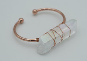Bangle Rose Gold Angel Aura Point