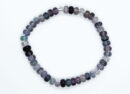Bracelet Disc Rainbow Fluorite