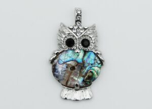 Pendant Owl Abalone