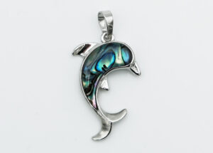 Pendant Dolphine Abalone