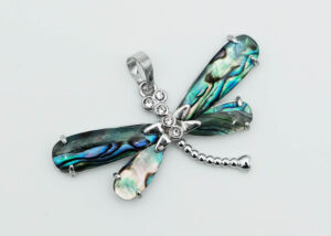 Pendant Dragonfly Abalone