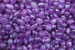 Tumble Stone Pink Purple Aura 2-3cm